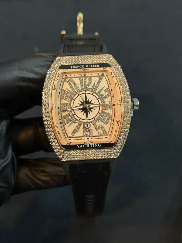 Frank Muller Stone Case Watch